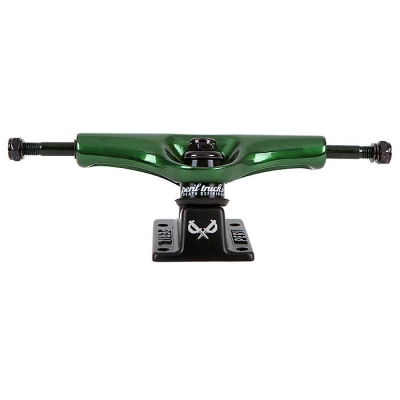 PERIL WIDE ANODIZED GREEN TRUCK - 5.25