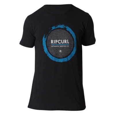 RIPCURL G CTEXD1 CIRCLES TEE - BLACK [호주판] (립컬 써클 티셔츠)
