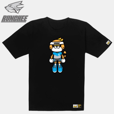 [돌돌] RUNCH-T-08 런닝 치타 런치 캐릭터 티셔츠