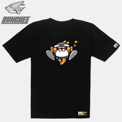 [돌돌] RUNCH-T-10 런닝 치타 런치 캐릭터 티셔츠
