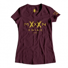 MOONSHINE WMS CORE TEE - PLUM (문샤인 여성 코어 티셔츠)