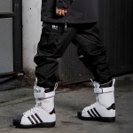 LOG CLIMAX BAGGY FIT CARGO JOGGER PANTS - BLACK (로그 클라이맥스 배기 핏 카고 조거 스노우보드 팬츠)