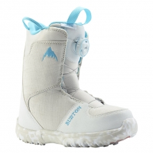 2122 Burton Kids Grom BOA® Snowboard Boots - White (버튼 키즈 그롬 보아 스노우보드 부츠)