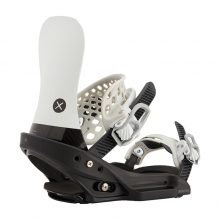 2122 Burton Mens X EST® Snowboard Bindings - White/Black (버튼 맨즈 엑스 EST 남성용 스노우보드 바인딩)
