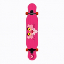 Hydroponic Pixie Pink Panther Face 43,5″x8,5″ Longboard Complete (하이드로포닉 픽시 43.5인치 롱보드 컴플릿)