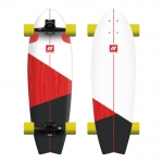 Hydroponic Vortex Black/Red 31,5″x9,75″ Surfskate Complete (하이드로포닉 볼텍스 서프스케이트 컴플릿)