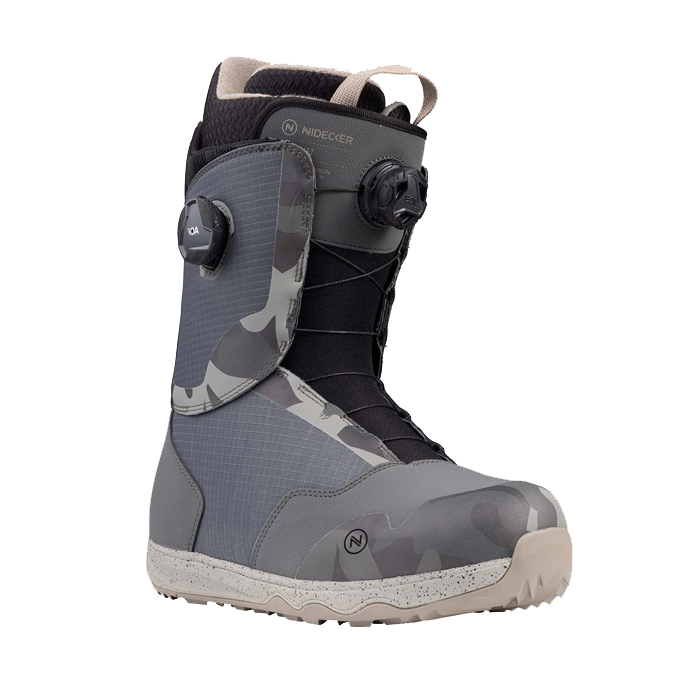 2223 Nidecker Rift Camo Boots - Gray (니데커 리프트 카모 스노우보드 부츠)