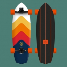 Hydroponic Diamind Colors 32″x9.9″ Surfskate Complete (하이드로포닉 다이아몬드 컬러즈 서프스케이트 컴플릿)