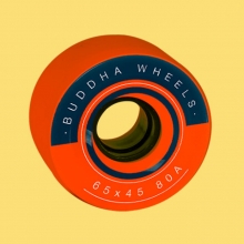 Buddha Arenas Orange 65 x 45mm 80A Wheels (부다 아레나스 오렌지 휠)