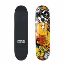 Log LD15 Woops Yellow 8″Skateboard Deck (로그 웁스 옐로우 스케이트보드 데크)