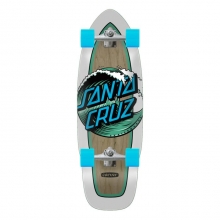Santa Cruz Wave Dot Cut Back Surf Skate 9.75″x29.9″ Carver (산타크루즈 웨이브 닷 컷 백 서프스케이트 컴플릿)